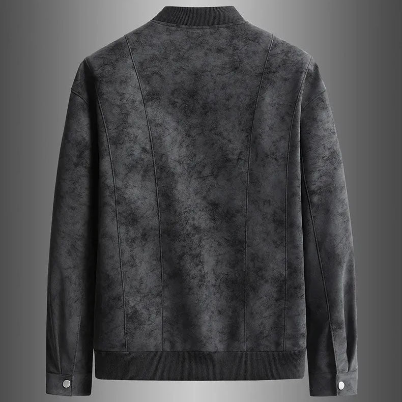 Langston Deerskin Bomber Jacket