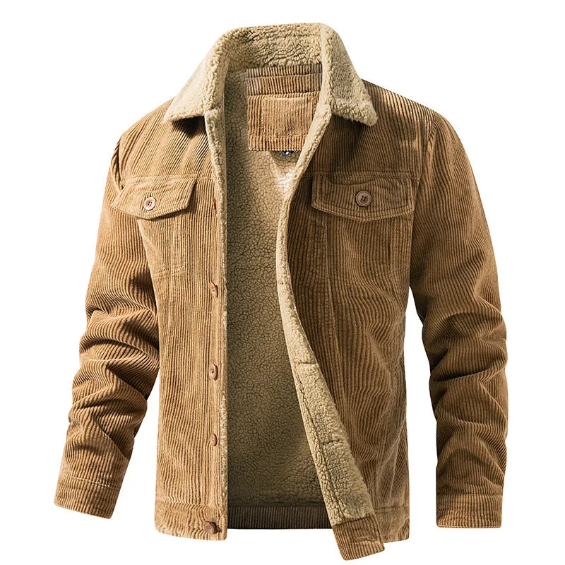 Valmont Corduroy Fleece Jacket