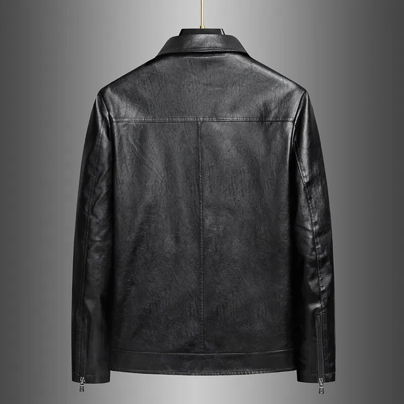 Marzio Gloss Leather Jacket