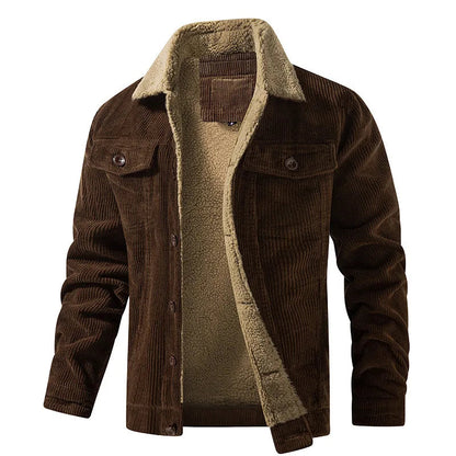 Valmont Corduroy Fleece Jacket