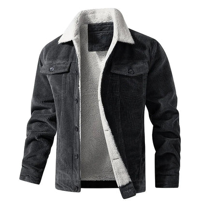Valmont Corduroy Fleece Jacket